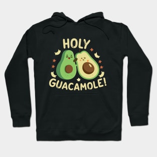 Holy Guacamole Funny pun avocado Hoodie